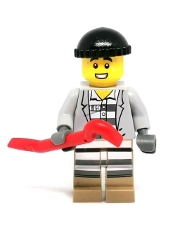 LH4146 LEGO HRANÁ MINIFIGURKA ZLODĚJ/VĚZEŇ