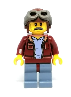 LH4168 LEGO HRANÁ MINIFIGURKA MUŽ RETRO ŘIDIČ