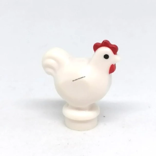 X536 LEGO HRANÁ BÍLÁ SLEPICE SLEPIČKA
