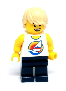 LH4213 LEGO HRANÁ MINIFIGURKA MUŽ SURFAŘ
