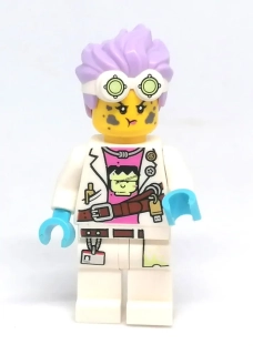 LH4230 LEGO HRANÁ MINIFIGURKA ŽENA FIALOVÉ VLASY