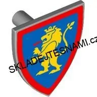 X324 LEGO NOVÝ ŠTÍT LEV V MODRÉM POLI