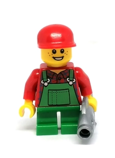 LH4261 LEGO HRANÁ MINIFIGURKA KLUK ZELENÉ MONTÉRKY