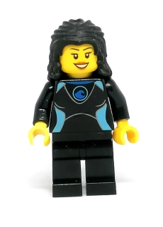 LH4266 LEGO HRANÁ MINIFIGURKA ŽENA V NEOPRENU