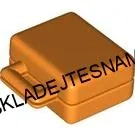 N1178 DUPLO NOVÝ KUFR ORANŽOVÝ