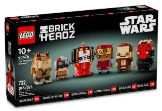 40676 LEGO BRICK HEADZ STAR WARS SKRYTÁ HROZBA