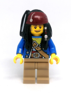 LH4276 LEGO HRANÁ MINIFIGURKA MUŽ PIRÁT