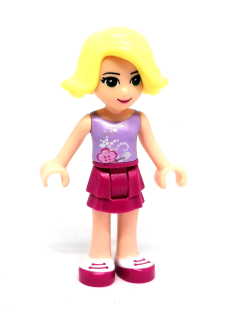 LH4290 LEGO HRANÁ MINIFIGURKA FRIENDS STEPHANIE KRÁTKÉ VLASY