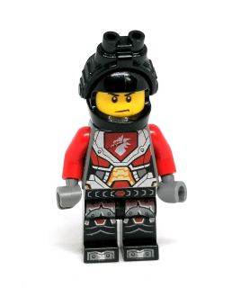 LH4313 LEGO HRANÁ MINIFIGURKA NEXO RYTÍŘ ČERVENÝ