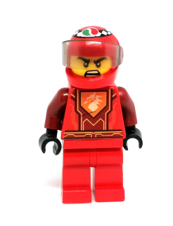 LH4322 LEGO HRANÁ MINIFIGURKA MUŽ ZÁVODNÍK