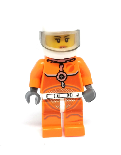 LH4331 LEGO HRANÁ MINIFIGURKA POLÁRNICE BÍLÁ HELMA