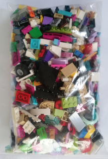 SCL323- HRANÉ LEGO MIX DÍLŮ - VÁHA 700 GRAMŮ