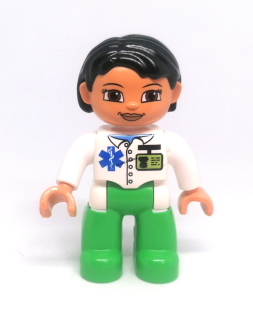 H588 DUPLO HRANÁ FIGURKA DOKTORKA LÉKAŘKA