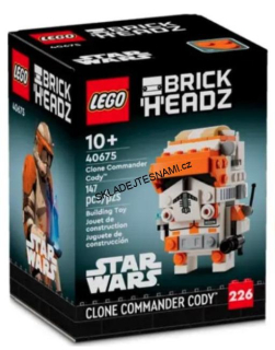 40675 LEGO BRICK HEADZ VELITEL KLONŮ CODY