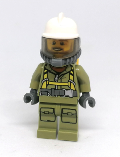 LH4368 LEGO HRANÁ MINIFIGURKA POTAPĚČ ZELENÝ NEOPREN