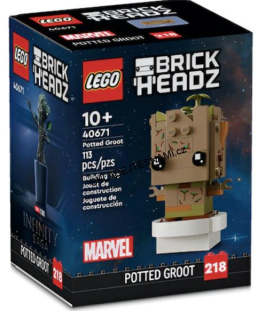 40671 LEGO BRICKHEADZ GROOT V KVĚTINÁČI