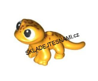 X322 LEGO NOVÝ GEKON CHAMELEON ORANŽOVÝ