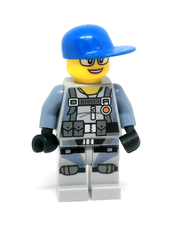 LH4392 LEGO HRANÁ MINIFIGURKA MUŽ TAKTICKÉ OBLEČENÍ