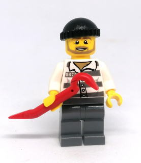 LH4411 LEGO HRANÁ MINIFIGURKA MUŽ LUPIČ