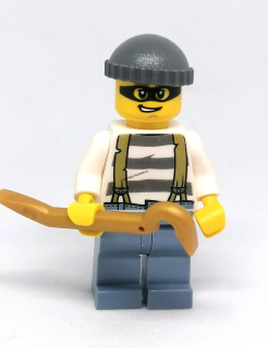 LH4425 LEGO HRANÁ MINIFIGURKA LUPIČ ZLATÉ PÁČIDLO