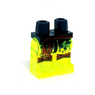 A63 NOHY HRANÉ ZELENÉ PRŮHLEDNÉ NINJAGO