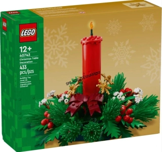 40743 LEGO VÁNOČNÍ DEKORACE NA STŮL