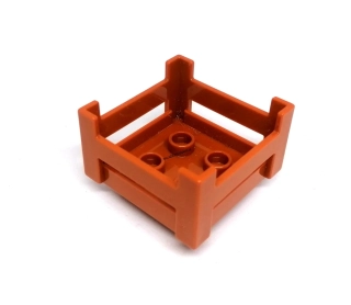 H115 DUPLO HRANÁ ORANŽOVO HNĚDÁ BEDÝNKA