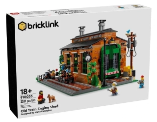 910033 LEGO® Bricklink BrickLink STARÉ VLAKOVÉ DEPO (1. řada)