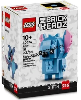 40674 LEGO BRICK HEADZ STITCH