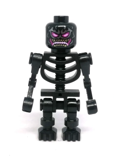 LN2417 LEGO NOVÁ MINIFIGURKA ČERNÝ KOSTLIVEC