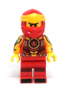 LN2425 LEGO NOVÁ MINIFIGURKA NINJA ČERVENÝ