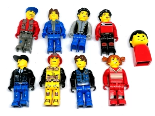 SADA 69 HRANÉ MINIFIGURKY CITY 10 KS