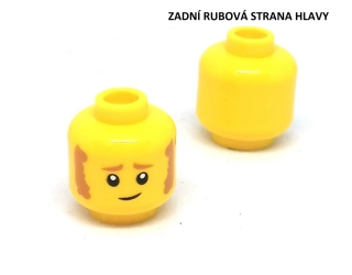 X375 LEGO NOVÁ HLAVA ŽLUTÁ 1 KS