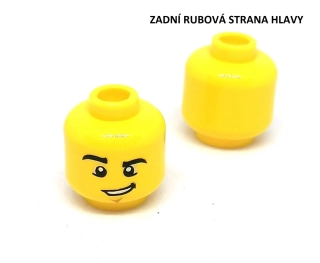 X380 LEGO NOVÁ HLAVA ŽLUTÁ 1 KS