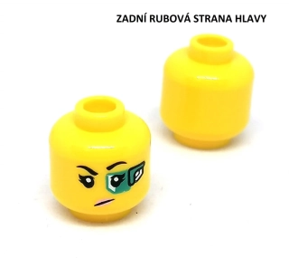 X382 LEGO NOVÁ HLAVA ŽLUTÁ 1 KS