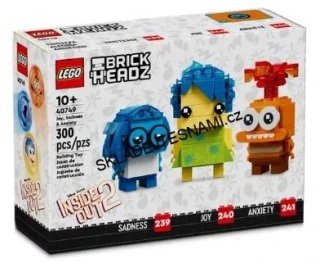 40749 LEGO BRICK HEADZ RADOST SMUTEK A ÚZKOSTI