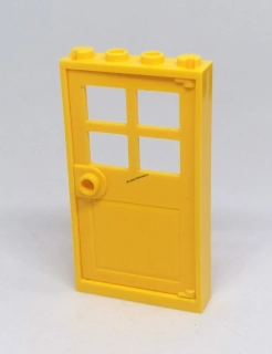 LH2728 LEGO HRANÉ DVEŘE ŽLUTÉ ŽLUTÝ RÁM