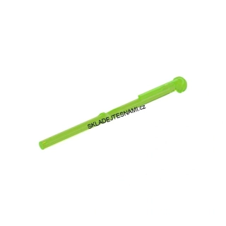 LH2764 LEGO HRANÁ NEONOVĚ ZELENÁ PRŮHLEDNÁ TYČKA 6 CM pro zbraň (15303/29340)