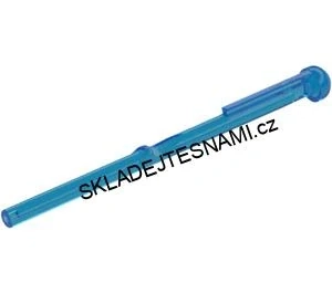 LH2768 LEGO HRANÁ MODRÁ PRŮHLEDNÁ TYČKA 6 CM pro zbraň (15303/29340)