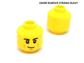 X396 LEGO NOVÁ HLAVA ŽLUTÁ 1 KS MUŽ