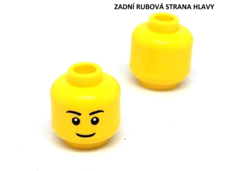 X397 LEGO NOVÁ HLAVA ŽLUTÁ 1 KS ÚSMĚV
