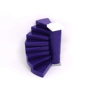 LH2784 LEGO HRANÉ FIALOVÉ TOČITÉ SCHODY 8 STUPŇŮ
