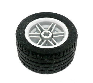 LH2860 LEGO HRANÝ DÍL PNEUMATIKA S ŠEDÝM DISKEM 43,2X22 ZR PRŮMĚR 4,5 CM