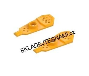 X429 LEGO HRANÉ SNĚŽNICE ŽLUTÉ PÁR/2 KS
