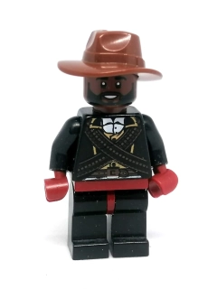 LH4436 LEGO HRANÁ MINIFIGURKA MUŽ V KLOBOUKU