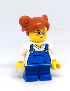 LH4455 LEGO HRANÁ MINIFIGURKA DÍVKA ZRZAVÉ VLASY
