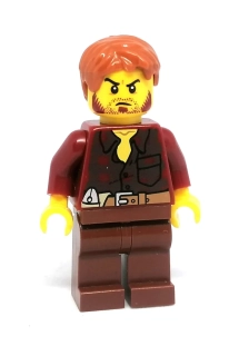 LH4466 LEGO HRANÁ MINIFIGURKA MUŽ DŘEVORUBEC