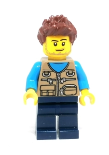 LH4468 LEGO HRANÁ MINIFIGURKA MUŽ SKAUT