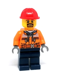 LH4476 LEGO HRANÁ MINIFIGURKA DĚLNÍK VOUSY