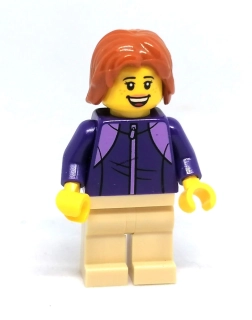 LH4487 LEGO HRANÁ MINIFIGURKA MUŽ SPORTOVNÍ FANOUŠEK